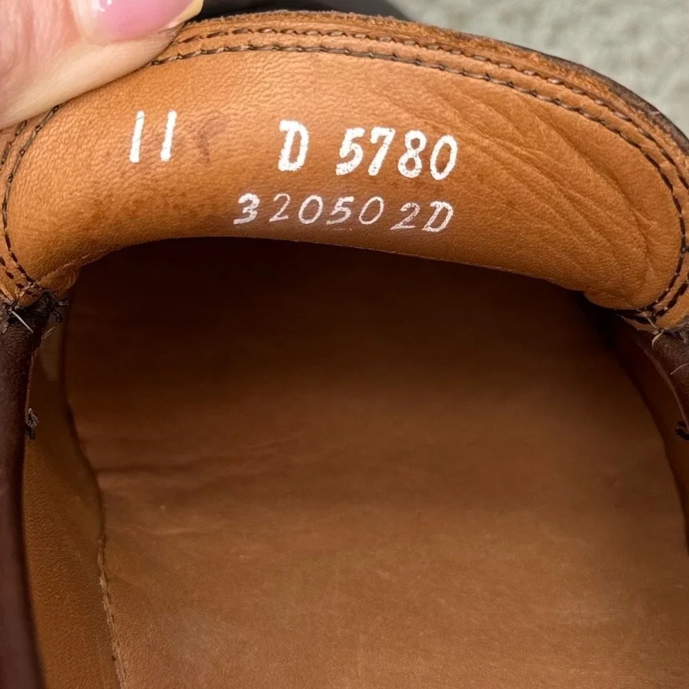 Allen Edmonds Brown Leather Penny Loafers